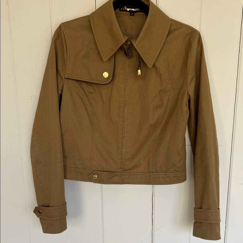 Ralph Lauren Black Label Tan Utility Jacket